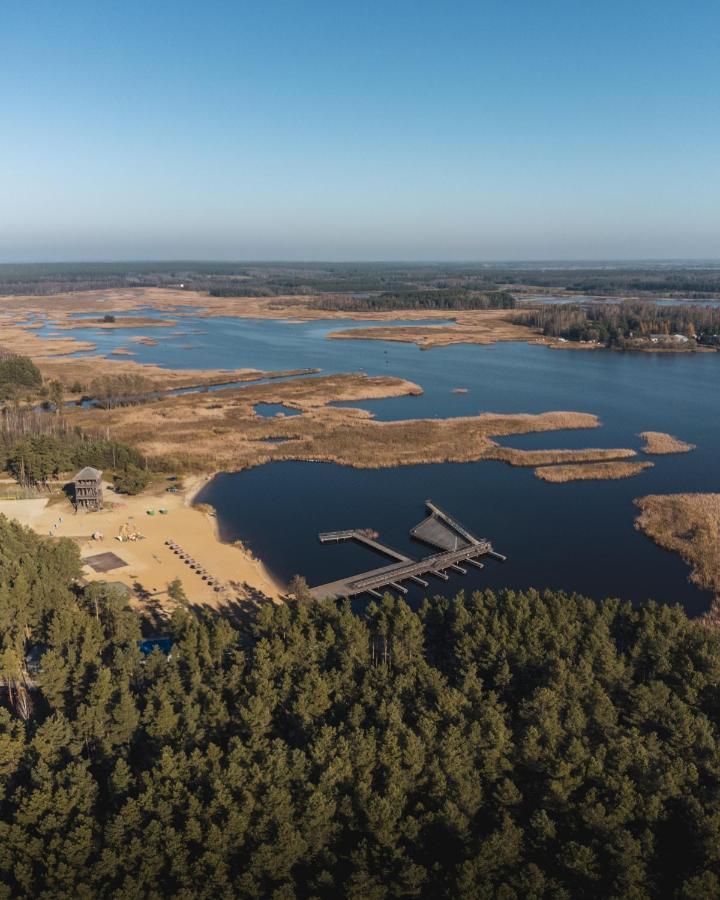 Lesna 21 Dom Poludnie Przy Puszcza Bialowieska Luka المظهر الخارجي الصورة